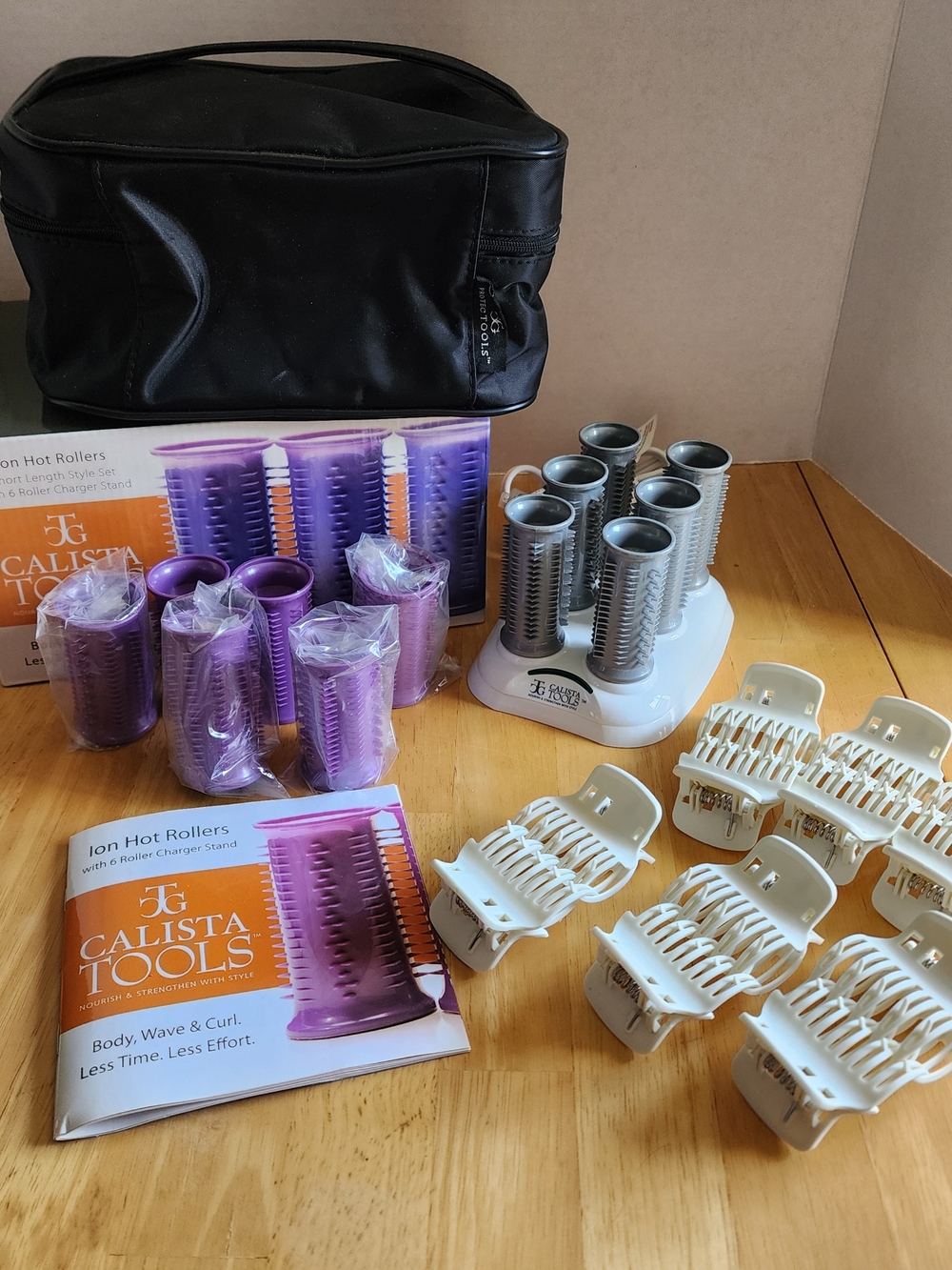 Calista Tools Ion Hot Rollers - Purple Rollers Set